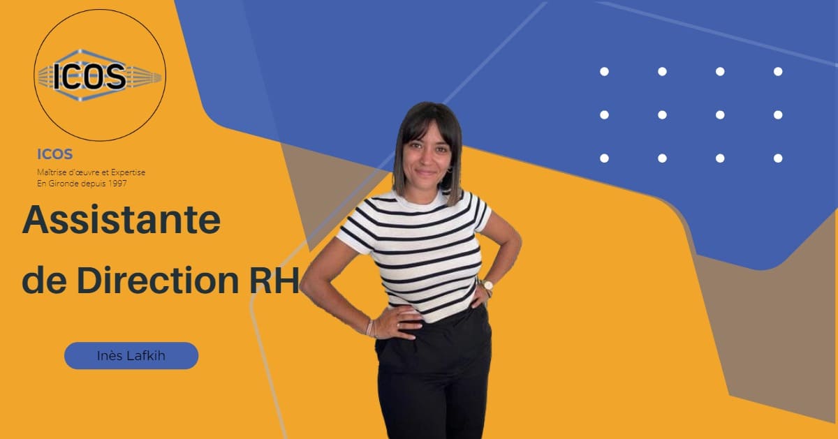 photo madame Lafkih assistante direction société ICOS à Bordeaux